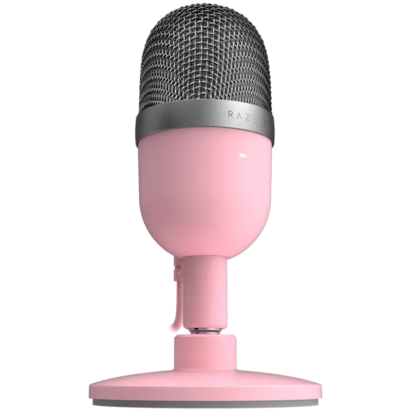Razer Seiren Mini Pink, Streaming Microphone, Ultra-precise supercardioid pickup pattern, Professional Recording Quality, Ultra-