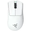 Razer DeathAdder V3 Pro - White Edition, Ergonomic Wireless Gaming Mouse, Speedflex Charging Cable USB Type C, 30000DPI, Optical