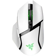 Razer Basilisk V3 Pro White, Wireless Gaming Mouse, True 30000 dpi, Focus Pro 30K Optical Sensor, Gen-3 Optical Mouse Switches, 