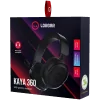 LORGAR Kaya 360, USB Gaming headset with microphone, CM108B, Plug&Play, USB-A connection cable 2m, fabric ear pads, size: 192*18