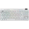 LOGITECH G PRO X TKL LIGHTSPEED Mechanical Gaming Keyboard - WHITE - US INT'L - TACTILE - 1