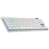 LOGITECH G PRO X TKL LIGHTSPEED Mechanical Gaming Keyboard - WHITE - US INT'L - TACTILE - 2