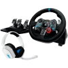 LOGITECH G29 Driving Force Racing Wheel for PlayStation5 and PlayStation4 - WHITE - USB - 1