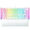 Razer BlackWidow V4 75% White, Gaming Keyboard, US Layout, Hot-swappable Design, Compact 75% Layout with Aluminum Case, Mechanic