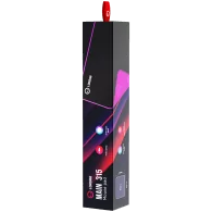 Lorgar Main 315, Gaming mouse pad, High-speed surface, Purple anti-slip rubber base, size: 500mm x 420mm x 3mm, weight 0.39kg - 