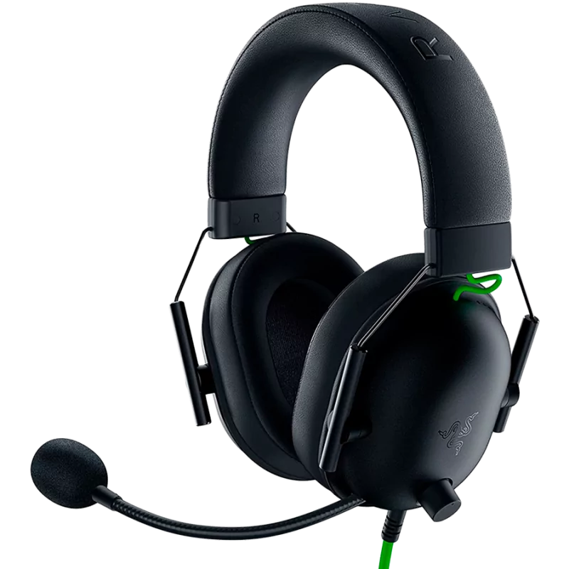 Razer BlackShark V2 X USB, gaming headset, HyperClear Noise-Cancelling Mic, TriForce 50mm Drivers, Advanced Passive Noise Cancel