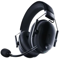 BlackShark V2 Pro (2023) - Black, Wireless Gaming Headset, Razer TriForce Titanium Driver 50 mm, Oval Ear Cushions, Detachable S