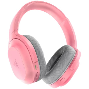 Razer Barracuda Pink, Wireless Multi-platform Gaming and Mobile Headset, Razer TriForce 50mm Drivers, Dual Integrated Noise-Canc