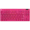 LOGITECH G PRO X TKL LIGHTSPEED Mechanical Gaming Keyboard - MAGENTA - US INT'l - TACTILE - 1