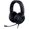 Razer Kraken V3 X USB, Gaming Headset, HyperClear Cardioid Mic, TriForce 40mm Drivers, Hybrid fabric and memory foam ear cushion