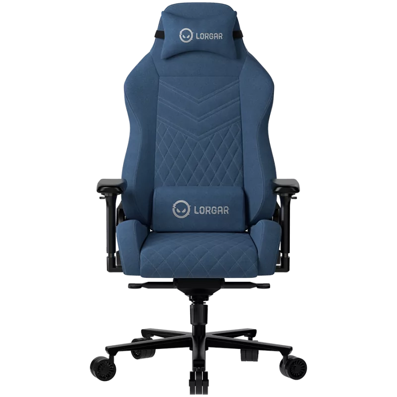 LORGAR Ace 422, Gaming chair, Anti-stain durable fabric, 1.8 mm metal frame, multiblock mechanism, 4D armrests, 5 Star aluminium