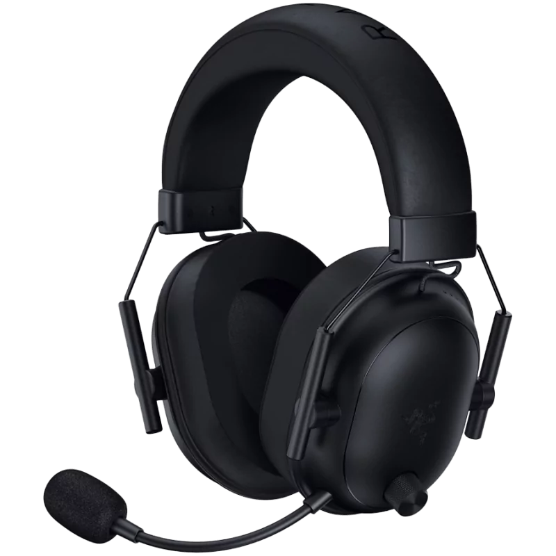 Razer BlackShark V2 HyperSpeed, Gaming Headset, Customized Dynamic 50 mm Driver, Oval Ear Cushions, 2.4 GHz wireless or Bluetoot