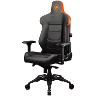 COUGAR Armor EVO, Gaming Chair, Integrated 4-way lumbar support, Magnetic neck pillow memory foam, Breathable PVC leather, Full 