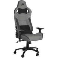 CORSAIR T3 Rush 2023 Fabric Gaming Chair - Grey and Charcoal - 1