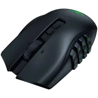 Razer Naga V2 Pro, Wireless Gaming Mouse, True 30000 dpi, Focus Pro 30K Optical Sensor, Gen-3 Optical Mouse Switches, 10/14/20 p