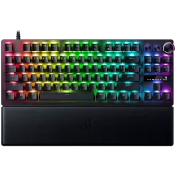Razer Huntsman V3 Pro Tenkeyless, Gaming keyboard, Analog Optical Switch gen2, Razer Chroma RGB, Magnetic Firm Leatherette Wrist