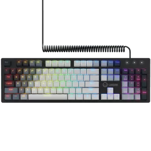 LORGAR Azar 514, Wired mechanical gaming keyboard, RGB backlight, 1680000 colour variations, 18 modes, keys number: 104