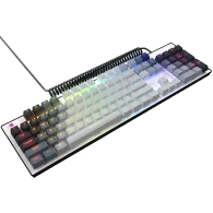 LORGAR Azar 514, Wired mechanical gaming keyboard, RGB backlight, 1680000 colour variations, 18 modes, keys number: 104, 50M cli