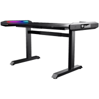 COUGAR Mars Pro 150 - Convenient Display Extension, Dual-sided RGB Lighting Effects, High-strength Welded Steel Frame, 1533x771(