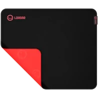 Lorgar Main 325, Gaming mouse pad, Precise control surface, Red anti-slip rubber base, size: 500mm x 420mm x 3mm, weight 0.4kg -
