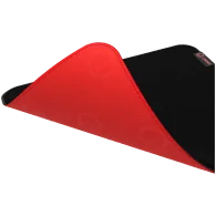 Lorgar Main 325, Gaming mouse pad, Precise control surface, Red anti-slip rubber base, size: 500mm x 420mm x 3mm, weight 0.4kg -