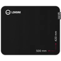 Lorgar Legacer 755, Gaming mouse pad, Ultra-gliding surface, Purple anti-slip rubber base, size: 500mm x 420mm x 3mm, weight 0.4