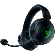 Razer Kraken V3 Pro, Wireless Gaming Headset, Razer HyperSense Haptic Technology, TriForce Titanium 50mm Drivers, Detachable Hyp