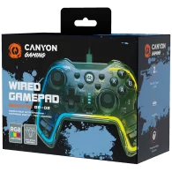 CANYON gamepad Brighter GP-02 Wired Crystal - 5