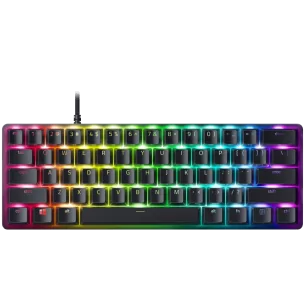 Razer Huntsman Mini (Analog Switch), Gaming Keyboard, US Layout, Wired - Detachable Type-C, Doubleshot PBT Keycaps, Aluminum con