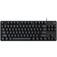 LOGITECH G413 TKL SE Corded Mechanical Gaming Keyboard - BLACK - US INT'L - USB - TACTILE