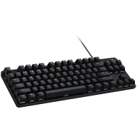 LOGITECH G413 TKL SE Corded Mechanical Gaming Keyboard - BLACK - US INT'L - USB - TACTILE