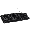 LOGITECH G413 TKL SE Corded Mechanical Gaming Keyboard - BLACK - US INT'L - USB - TACTILE