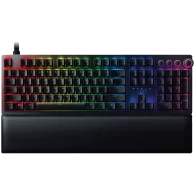 Razer Huntsman V2 Analog (Analog Switch), Optical Gaming Keyboard, US Layout, Doubleshot PBT Keycaps, Sound Dampening Foam, Raze