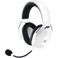 BlackShark V2 Pro (2023) - White, Wireless Gaming Headset, Razer TriForce Titanium Driver 50 mm, Oval Ear Cushions, Detachable S