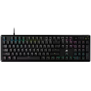 CORSAIR K70 CORE RGB Mechanical Gaming Keyboard — Black, Backlit RGB LED, MLX Red linear switches
