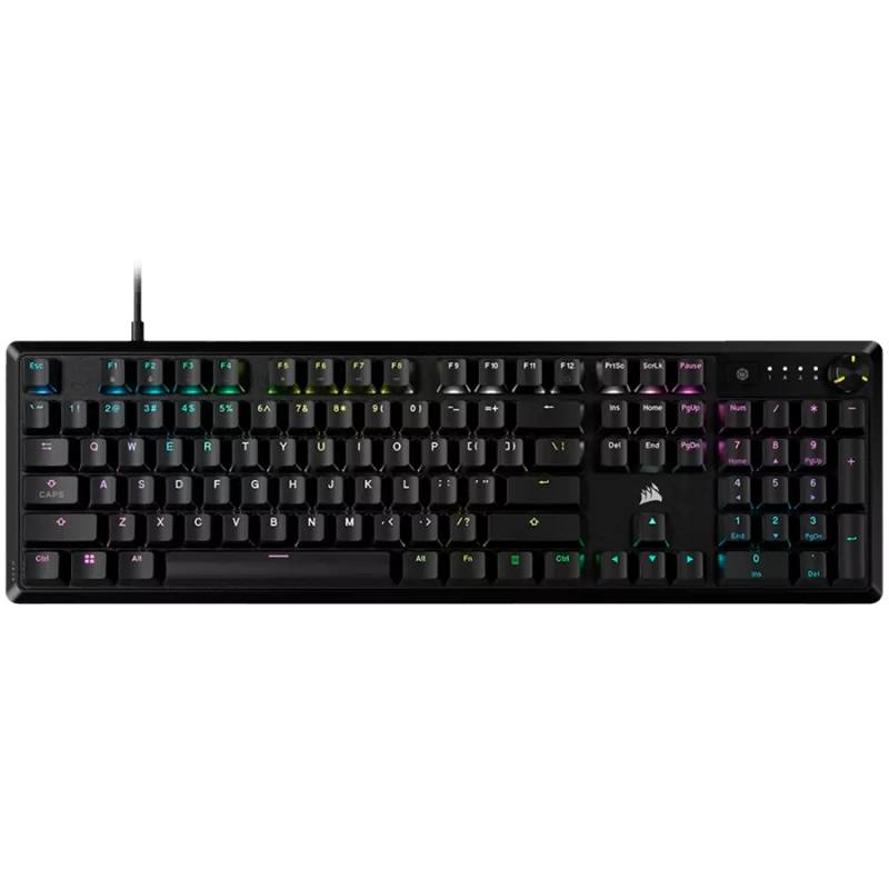 CORSAIR K70 CORE RGB Mechanical Gaming Keyboard — Black, Backlit RGB LED, MLX Red linear switches - 1 CORSAIR K70 CORE RGB Mechanical Gaming Keyboard — Black, Backlit RGB LED, MLX Red linear switches - 1