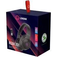 LORGAR Noah 701, gaming headset with microphone, 2.4GHz USB dongle + BT 5.1 Realtek 8763, battery 1000mAh, type-C charging cable