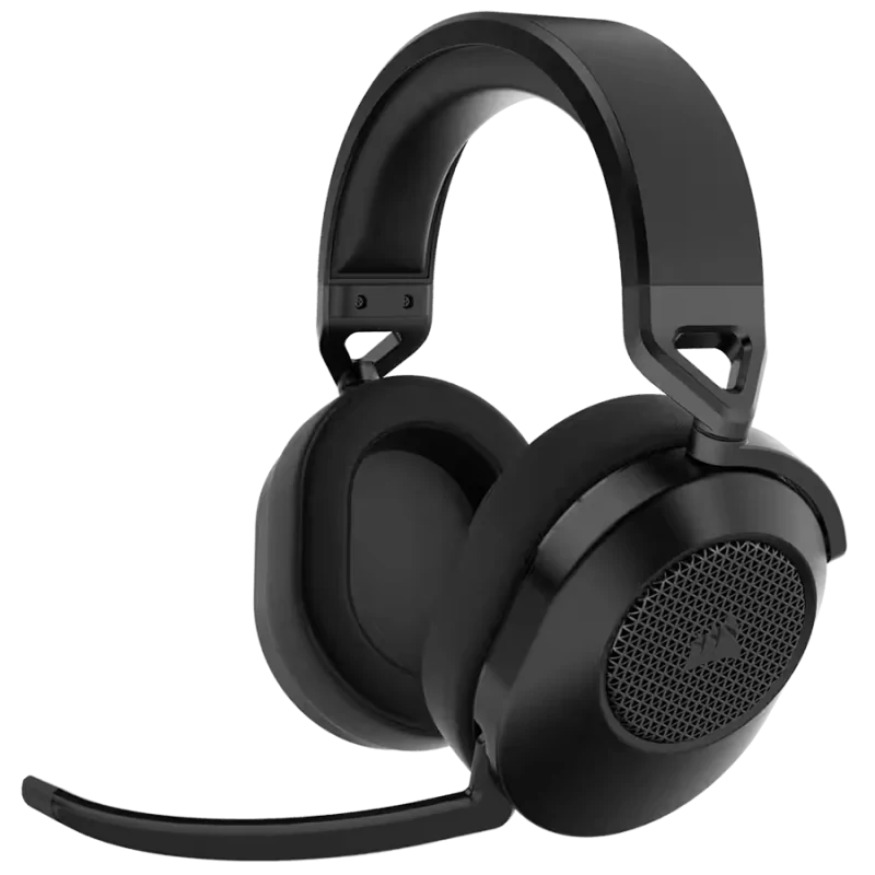 Corsair HS65 WIRELESS Gaming Headset, Carbon, v2 (EU), EAN: 0840006676485 - 1