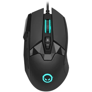 LORGAR Stricter 579, gaming mouse, 9 programmable buttons, Pixart PMW3336 sensor, DPI up to 12 000, 50 million clicks buttons li