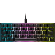 Corsair K65 RGB MINI 60% Mechanical Gaming Keyboard, Backlit RGB LED, CHERRY MX SPEED, Black, Black PBT Keycaps, EAN:08400066357