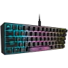 Corsair K65 RGB MINI 60% Mechanical Gaming Keyboard, Backlit RGB LED, CHERRY MX SPEED, Black, Black PBT Keycaps, EAN:08400066357