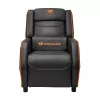 COUGAR Sofa Ranger S, Breathable Premium PVC Leather, Steel frame, Headrest & Lumbar Design, Diamond Check Pattern Design, Folda