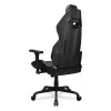 COUGAR Hotrod Black, Gaming Chair, High Density MoldShaping Foam, Hyper-Dura leatherette, Multi-zone backrest design, Up & Down 