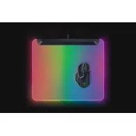 Razer Firefly V2 Pro, Fully Illuminated RGB Gaming Mouse Mat, Edge-to-Edge Backlit Design, 15-Zone Chroma Lighting - 1