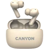 CANYON headset OnGo TWS-10 ANC+ENC Beige - 1