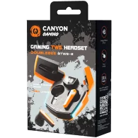 CANYON headset Doublebee GTWS-2 Gaming Orange - 6