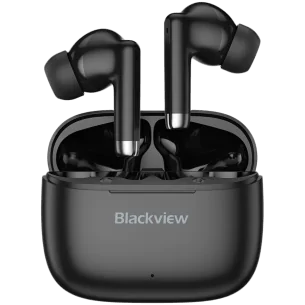 Blackview AirBuds 4, Battery 35mAh,Charging box battery 400mAh, Bluetooth 5.3, Black