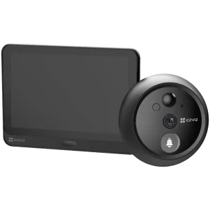 Ezviz HP4 Wi-Fi Doorbell + 4.3"Display, 1/3" Progressive Scan CMOS, 2.0mm @F2.2, visual angle (diagonal)155°, H.265, 15fps, 1920