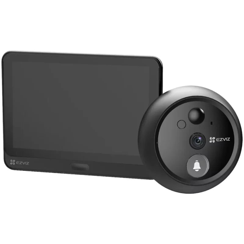Ezviz HP4 Wi-Fi Doorbell + 4.3"Display, 1/3" Progressive Scan CMOS, 2.0mm @F2.2, visual angle (diagonal)155°, H.265, 15fps, 1920