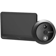 Ezviz HP4 Wi-Fi Doorbell + 4.3"Display, 1/3" Progressive Scan CMOS, 2.0mm @F2.2, visual angle (diagonal)155°, H.265, 15fps, 1920